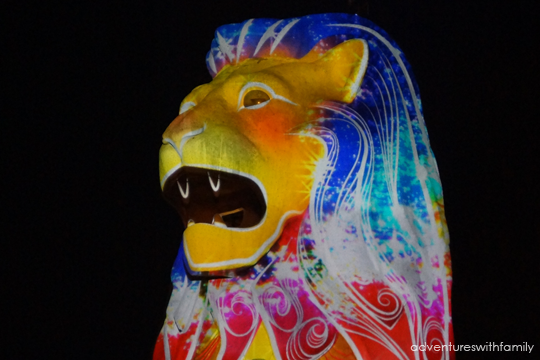 Colourful Merlion