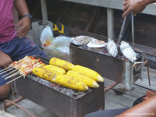 BBQ on boat