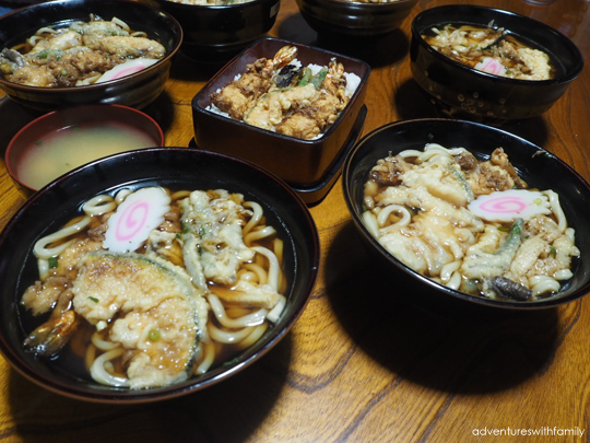 Tempura Udon in Hakone