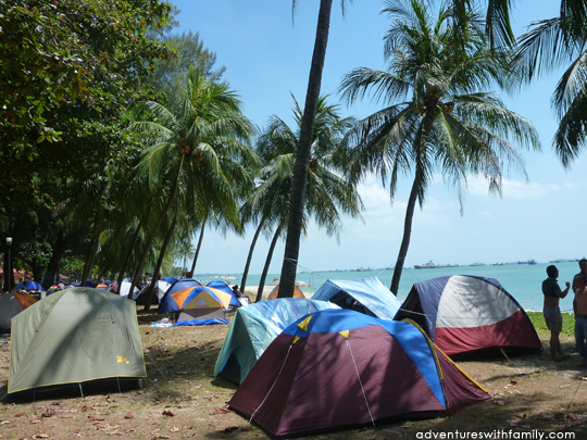 East Coast Beach Camping, Singapore East Coast Beach Camping, Singapore