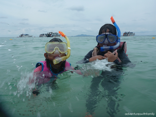 Snorkeling in Phi Phi