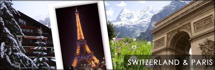 Switzerland and Paris