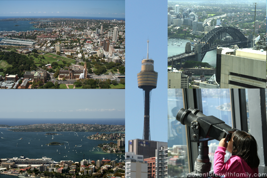 Sydney Tower and Darling Harbour