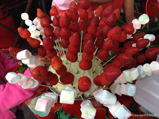 Strawberry bouquet