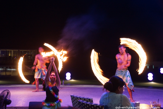 Hawaiian Fire Dance