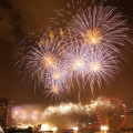 Fireworks at NDP 2015