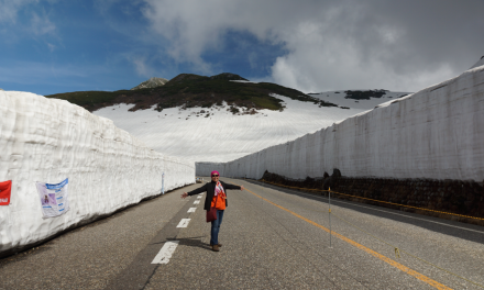 Snow Wall Japan