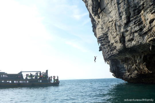 Krabi Cliff Diving