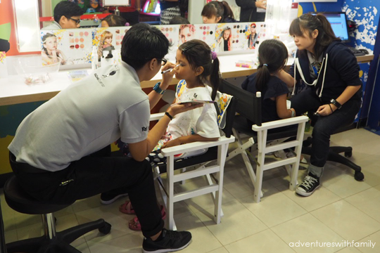 Kidzania Make-up