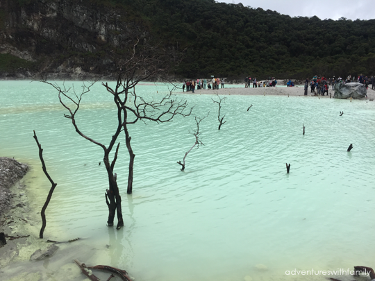 Volcanic crater lake