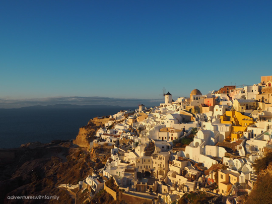 Oia Santorini in Winter