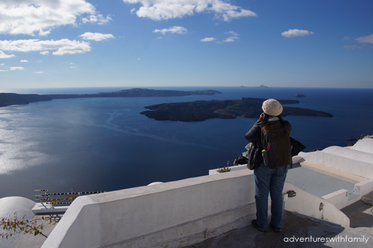 Imerovigli Santorini in Winter