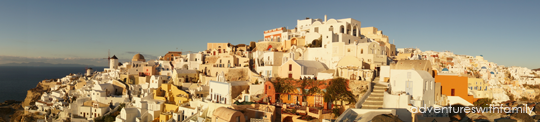 Oia Santorini in Winter