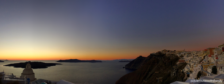 Fira Sunset Santorini