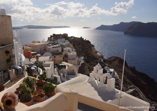 Oia Santorini in Winter