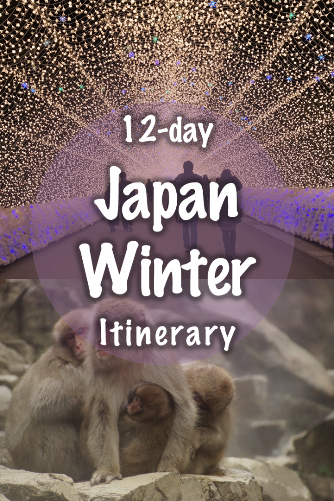japan travel itinerary winter